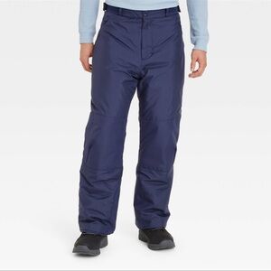 Men's All in Motion Snow Pants - Navy Blue